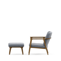 sillón isométrico aislado 3d render png