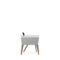 conjunto de mesa isométrica renderização 3d png