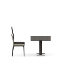 conjunto de mesa isométrica renderização 3d png