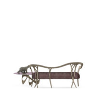 isometrico tavolo impostato 3d rendere png