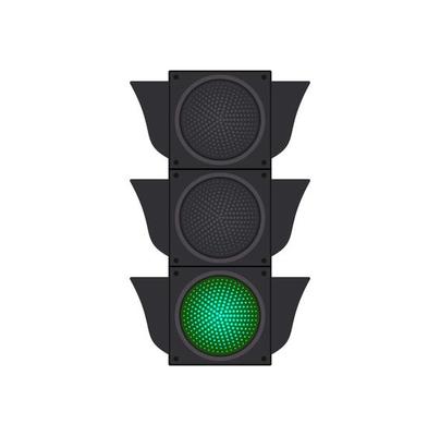 Green Traffic Light Vector Art, Icons, and Graphics for Free Download