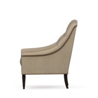 sillón isométrico aislado 3d render png