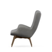 sillón isométrico aislado 3d render png