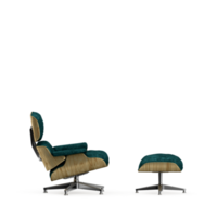 sillón isométrico aislado 3d render png