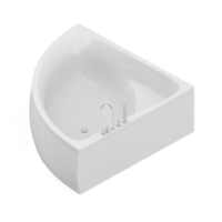 isometrico bagno elementi 3d isolato rendere png