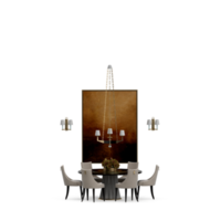 isometrico tavolo 3d rendere png