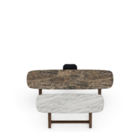 renderização 3d de mesa isométrica png