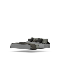 isometrico Camera da letto 3d rendere png