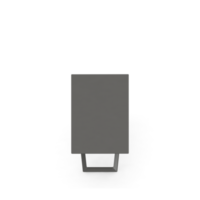 conjunto de mesa isométrica renderização 3d png