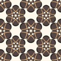 New seamless abstract pattern with floral ornament and high quality illustration. finally it is an expensive design vector