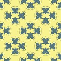 New seamless abstract pattern with floral ornament and high quality illustration. finally it is an expensive design vector