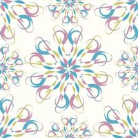 New seamless abstract pattern with floral ornament and high quality illustration. finally it is an expensive design vector