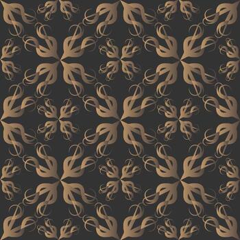 nuevo patrón abstracto sin costuras con adorno floral e ilustración de alta calidad. finalmente es un diseño caro vector