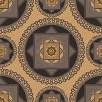 New seamless abstract pattern with floral ornament and high quality illustration. finally it is an expensive design vector