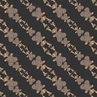 New seamless abstract pattern with floral ornament and high quality illustration. finally it is an expensive design vector