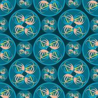 New seamless abstract pattern with floral ornament and high quality illustration. finally it is an expensive design vector