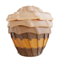 3D Illustration thanksgiving ice cream png