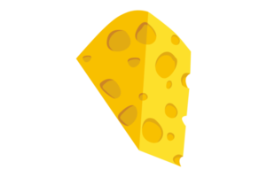 queso con trozos triangulares png