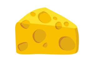 queso con trozos triangulares png