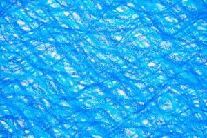 blue sea wave crayon paint texture background photo