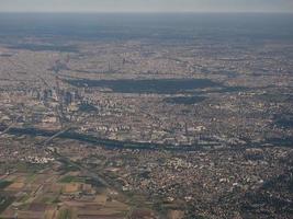 vista aérea de paris foto