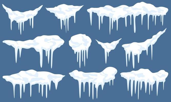 Icicles Vector Art, Icons, and Graphics for Free Download