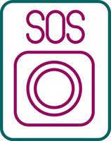 Sos Vector Icon