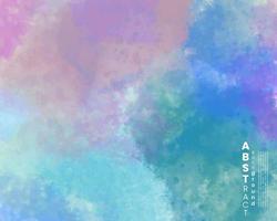 Abstract painting using watercolors. Design for your date, postcard, banner, logo. vector