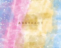 Abstract painting using watercolors. Design for your date, postcard, banner, logo. vector