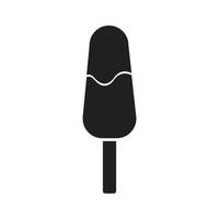 diseño de ilustración de icono de vector de plantilla de logotipo de helado