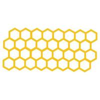 Honeycomb background texture illustration design vector