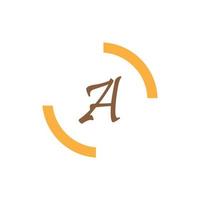 Letter A Logo Template vector icon design