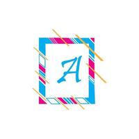 Letter A Logo Template vector icon design