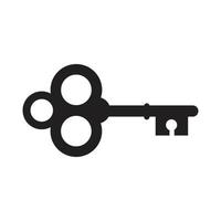 Key icon vector illustration