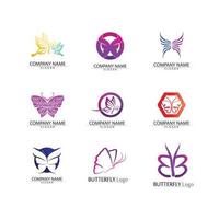 Beauty Butterfly icon design vector