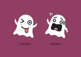 Funny Ghosts Character vector