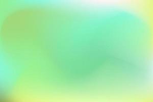 Blurred green gradient abstract background. Colorful retro texture for design backdrop. Soft colored gradients for covers, posters or transitions. Vector illustration