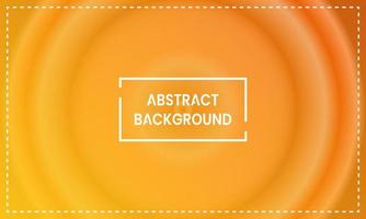 orange and yellow circle radial gradient abstract background. simple, blur, shiny, modern and colorful style. use for homepage, backgdrop, wallpaper, card, cover, poster, banner or flyer vector