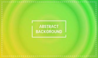 green and yellow circle radial gradient abstract background. simple, blur, shiny, modern and colorful style. use for homepage, backgdrop, wallpaper, card, cover, poster, banner or flyer vector