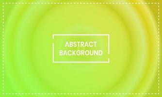 dark yellow and light green circle radial gradient abstract background with frame. simple, blur, shiny, modern and color style. use for homepage, backgdrop, wallpaper, cover, poster, banner or flyer vector