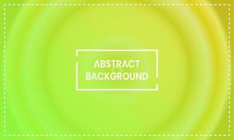 dark yellow and light green circle radial gradient abstract background with frame. simple, blur, shiny, modern and color style. use for homepage, backgdrop, wallpaper, cover, poster, banner or flyer vector