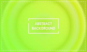 yellow and light green circle radial gradient abstract background with frame. simple, blur, shiny, modern and colorful style. use for homepage, backgdrop, wallpaper, cover, poster, banner or flyer vector