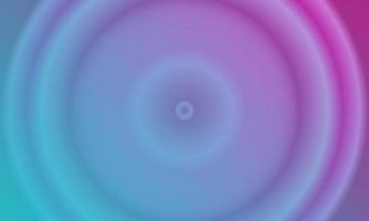 Fondo abstracto de degradado radial de círculo rosa y azul pastel. estilo simple, borroso, brillante, moderno y de color. uso para página de inicio, fondo, papel tapiz, afiche, pancarta o volante vector