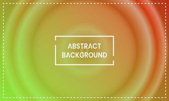 red and light green circle radial gradient abstract background with frame. simple, blur, shiny, modern and colorful style. use for homepage, backgdrop, wallpaper, card, cover, poster, banner or flyer vector