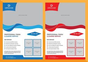 Professional Cleaning Flyer Design