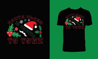 Christmas T Shirt, Bag, Cap And Mug Design vector