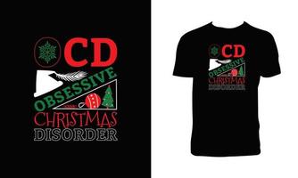 Decorative Christmas Vector T Shirt Design