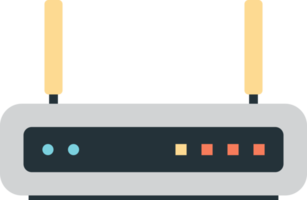router dispositivo illustrazione nel minimo stile png