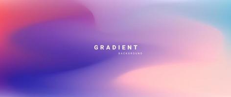 Abstract colorful gradient background vector