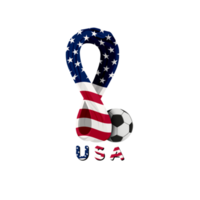 World cup 2022 flag USA png